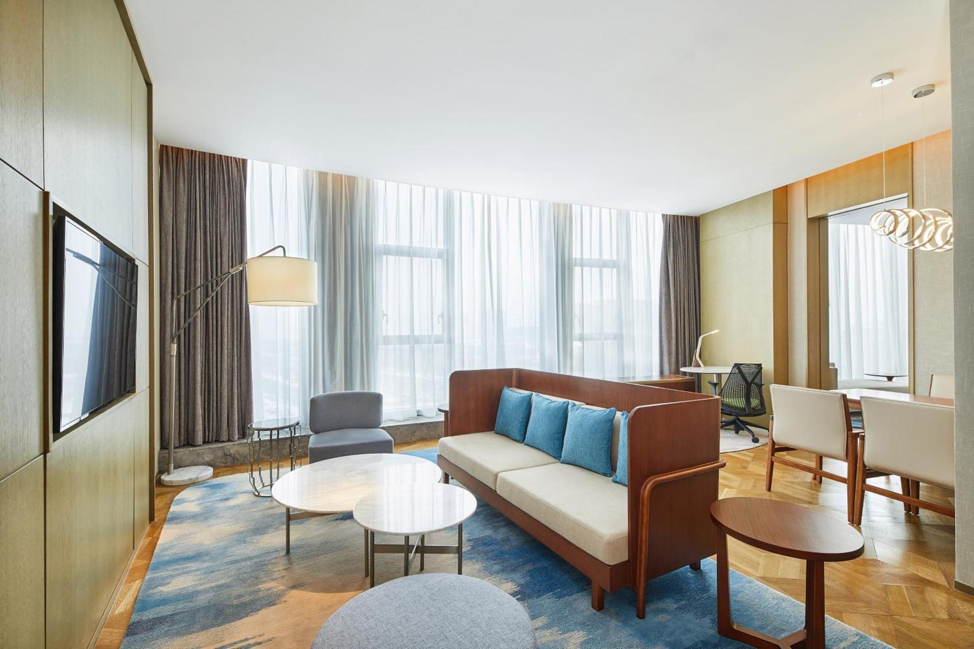 Hotel The Westin Qingdao West Coast Esterno foto