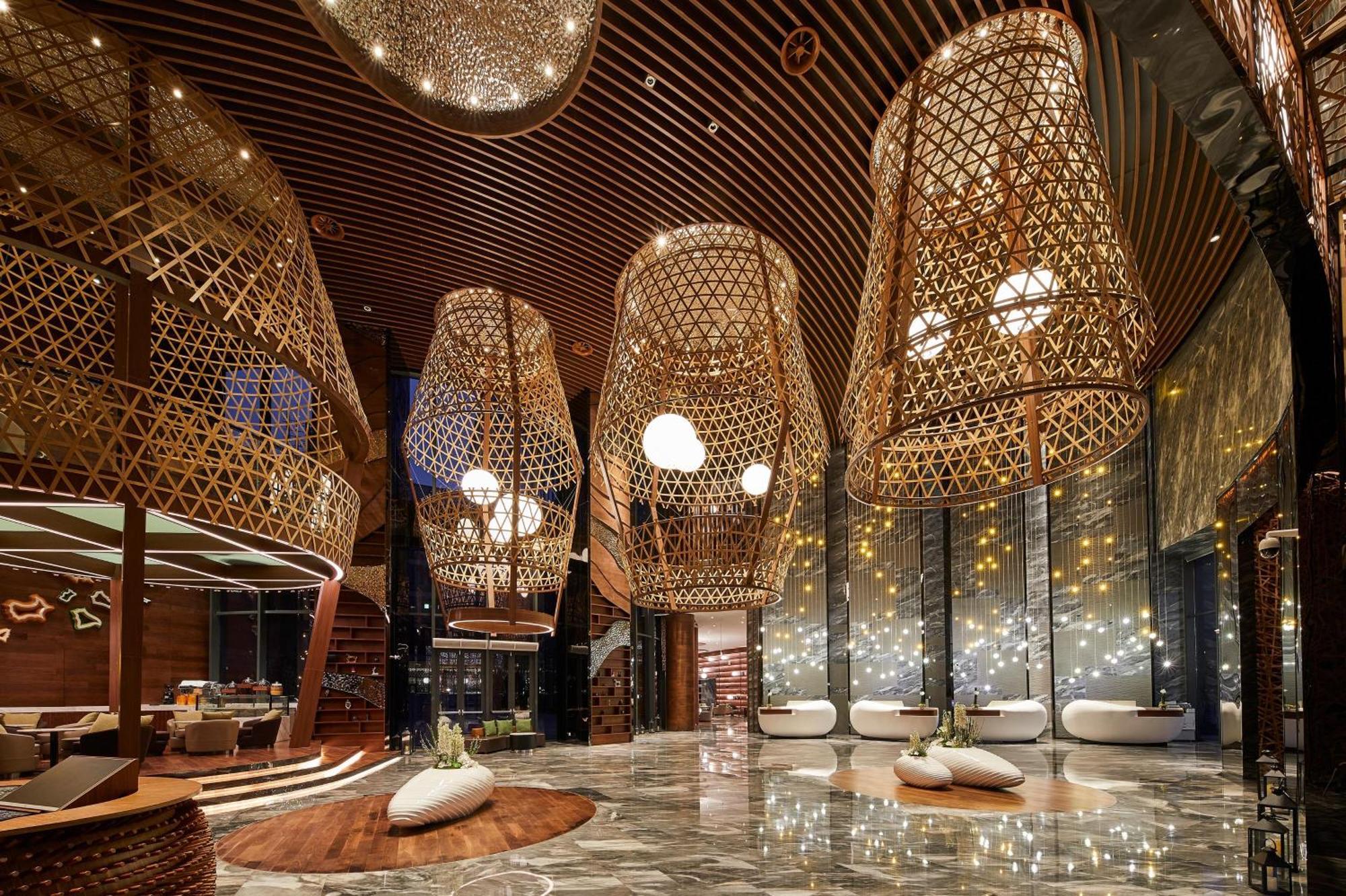 Hotel The Westin Qingdao West Coast Esterno foto