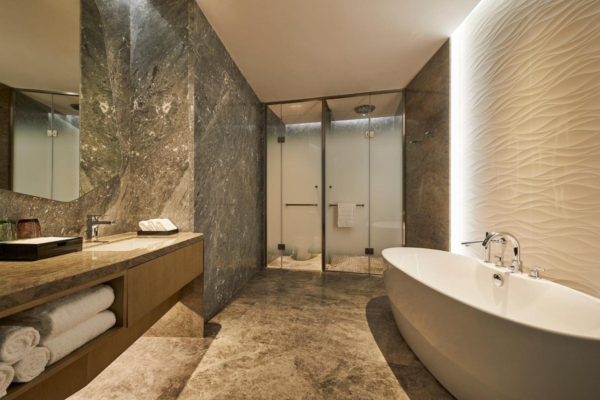 Hotel The Westin Qingdao West Coast Esterno foto