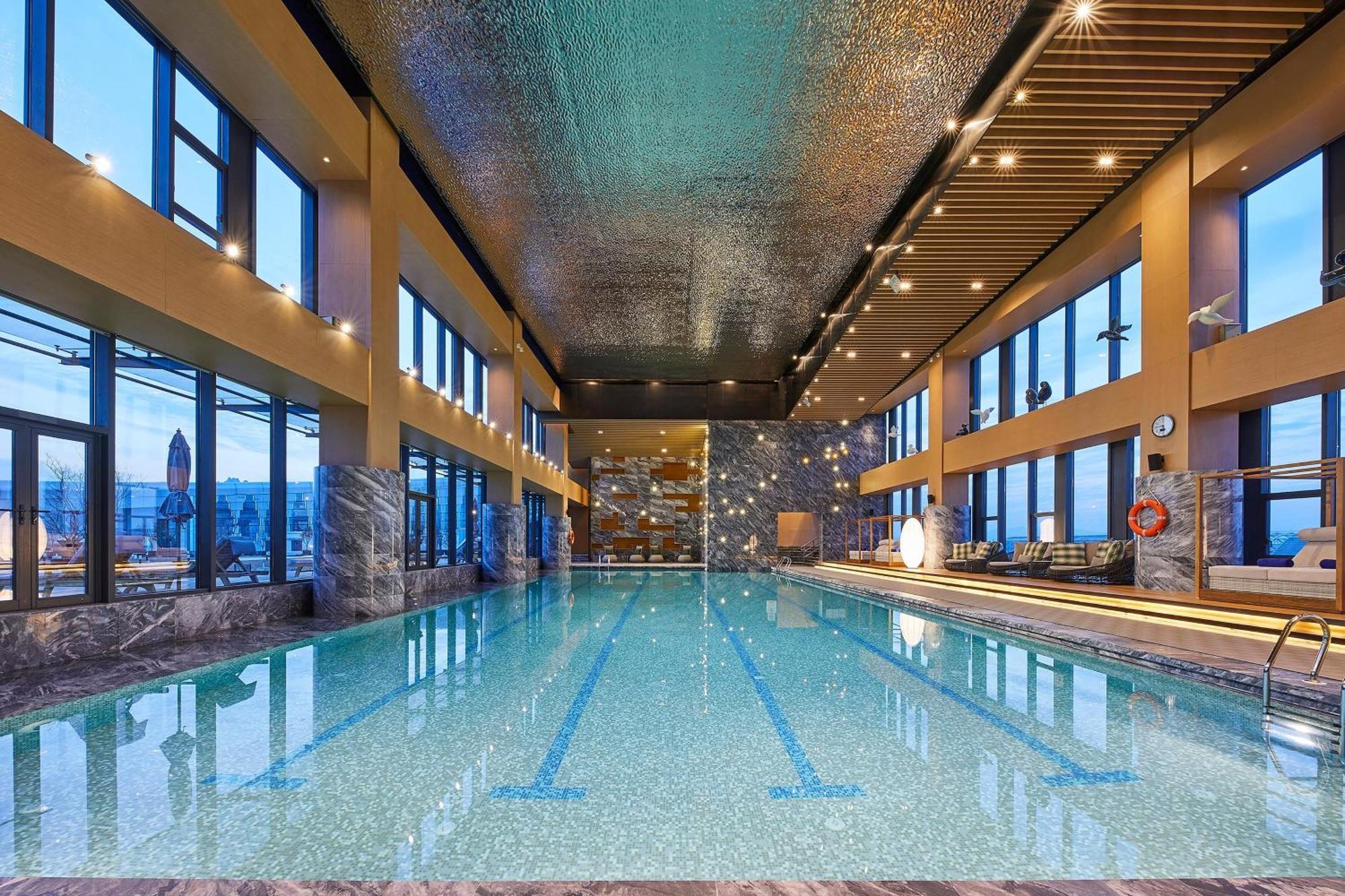 Hotel The Westin Qingdao West Coast Esterno foto